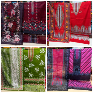 ৪ সেট জমজম থ্রী-পিস 2000 টাকা